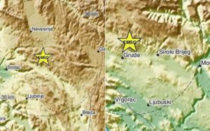 BUGÜN BOSNA HERSEK’TE İKİ DEPREM MEYDANA GELDİ