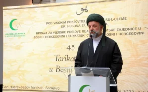 BOSNA HERSEK’TEKİ TARİKAT MERKEZİNİN KURULUŞUNUN 45.YILI KUTLANDI