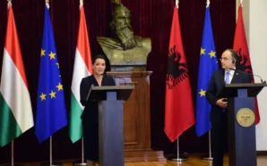 MACARİSTAN CUMHURBAŞKANI NOVAK, ARNAVUTLUK’A RESMİ ZİYARET DÜZENLEDİ