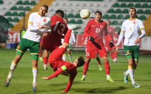 ÜMİT MİLLİ TAKIMIMIZ, BULGARİSTAN’A 1-0 YENİLDİ