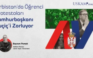 SIRBİSTAN’DA ÖĞRENCİ PROTESTOLARI CUMHURBAŞKANI VUÇİÇ’İ ZORLUYOR