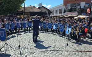 HAVA KUVVETLERİ BANDOSU, PRİZREN’DE 19 MAYIS KONSERİ VERDİ