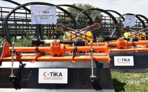 TİKA, KUZEY MAKEDONYA’DA SERACILIK EKİPMANLARI VE TARIMSAL MAKİNA DESTEĞİ SAĞLADI