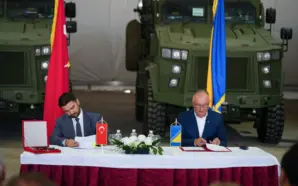 TÜRKİYE BOSNA HERSEK ORDUSUNA DÖRT ADET KİRPİ ZIRHLI ARACI TESLİ…