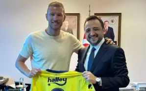 TÜRKİYE’NİN SARAYBOSNA BÜYÜKELÇİSİ EMİN AKSEKİ, EDİN DZEKO’YU MİSAFİR ETTİ