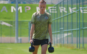 ALANYASPOR’UN KOSOVALI FUTBOLCUSU HADERGJONAJ’IN HEDEFİ KARİYERİNDEKİ EN İYİ SEZONUNU GEÇİRMEK