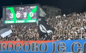 UEFA, PARTİZAN BELGRAD’A “KOSOVA SIRBİSTAN’DIR” SKANDAL PANKART NEDENİYLE PARA CEZASI…