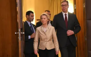 AB KOMİSYONU BAŞKANI VON DER LEYEN, SIRBİSTAN’I ÜYELİK HEDEFİ İÇİN…
