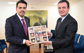 KOSOVA BAŞBAKANI KURTİ, TİKA BAŞKANI ABDULLAH EREN İLE GÖRÜŞTÜ