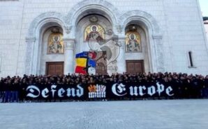 ROMANYA TARAFTARLARI ZENİCA YOLUNDA BELGRAD’DA KARŞILANDI: ”ORTDOKS KARDEŞLER AVRUPA’YI SAVUNUYOR”
