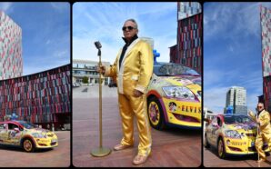 ARNAVUT TAKSİ ŞOFÖRÜ KUMRİJA, ELVİS PRESLEY TARZIYLA TİRAN SOKAKLARINI RENKLENDİRİYOR