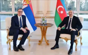 SIRBİSTAN CUMHURBAŞKANI VUÇIÇ, AZERBAYCAN CUMHURBAŞKANI ALİYEV İLE ENERJİ İŞBİRLİĞİNİ GÖRÜŞTÜ