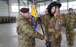 İTALYA, BOSNA-HERSEK’TEKİ EUFOR ÇOK ULUSLU TABURUNUN KOMUTASINI DEVRALDI