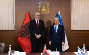 ARNAVUTLUK BAŞBAKANI EDİ RAMA, İSRAİL BAŞBAKANI NETANYAHU İLE GÖRÜŞTÜ