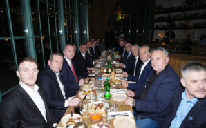 KOSOVA – TÜRKİYE RESMİ MAÇ YEMEĞİ DÜZENLENDİ