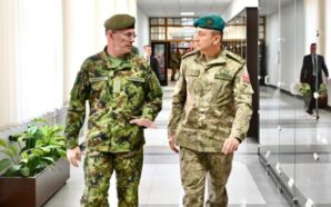 KFOR KOMUTANI ULUTAŞ, SIRP ORDUSU KOMUTANI MOJSİLOVİÇ İLE GÖRÜŞTÜ