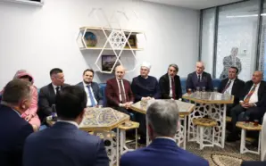 TBMM BAŞKANI NUMAN KURTULMUŞ, HIRVATİSTAN’DAKİ İSLAM KÜLTÜR MERKEZİ’Nİ ZİYARET ETTİ