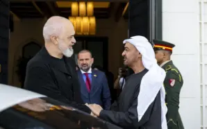 ARNAVUTLUK BAŞBAKANI EDİ RAMA, ABU DABİ’DE BAE DEVLET BAŞKANI İLE&hellip;