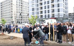 KOSOVA’DA MAARİF OKULLARINDAN ÇEVRE PROJESİ: 50 FİDAN DİKİLDİ