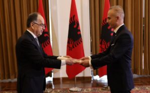 ARNAVUTLUK CUMHURBAŞKANI BAJRAM BEGAJ, TÜRKİYE’NİN YENİ TİRAN BÜYÜKELÇİSİNİ KABUL ETTİ