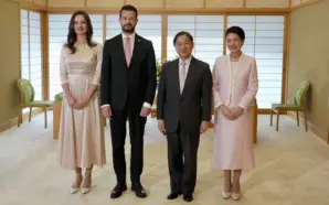 KARADAĞ CUMHURBAŞKANI MİLATOVİÇ, TOKYO’DAKİ İMPARATORLUK SARAYI’NDA KARŞILANDI