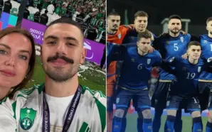 MELİH DEMİRAL’IN KOSOVALI EŞİNİN MAÇTA ZOR ANLARI