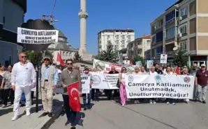 ÇAMERYA KATLİAMI’NIN 82. YILI EDİRNE’DE ANILDI: KONSOLOSLUK ÖNÜNE SİYAH ÇELENK&hellip;