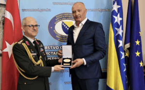 BOSNA-HERSEK’TEN TÜRKİYE’YE ASKERİ İŞ BİRLİĞİ TEŞEKKÜRÜ