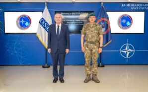 KFOR KOMUTANI ULUTAŞ, AGİT GENEL SEKRETERİ SİNİRLİOĞLU’NU PRİŞTİNE’DE AĞIRLADI