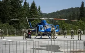SARAYBOSNA KANTONU İÇİŞLERİ BAKANLIĞI İLK POLİS HELİKOPTERİNİ TANITTI: DAHA HIZLI&hellip;