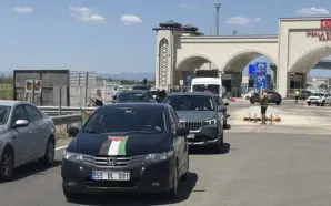 BOSNA HERSEK’TEN HAREKET EDEN “FİLİSTİN KONVOYU” TÜRKİYE’YE GİRİŞ YAPTI