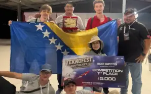 “İNAT”, BOSNA HERSEK’İN İLK ÖĞRENCİ ROKETİ, TEKNOFEST’TE BİRİNCİ OLDU