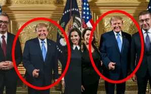 BALKAN LİDERLERİ TRUMP’LA FOTOĞRAFLARINI PAYLAŞIYOR, ANCAK HERKESİN DİKKATİNİ ÇEKEN BİR&hellip;