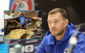 SARAYBOSNA’DAKİ KÖFTECİLERDEN EDİN DZEKO’YA ÖZGÜN VEDA